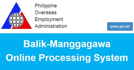 bm online oec appointment|POEA Online Processing System for Balik .